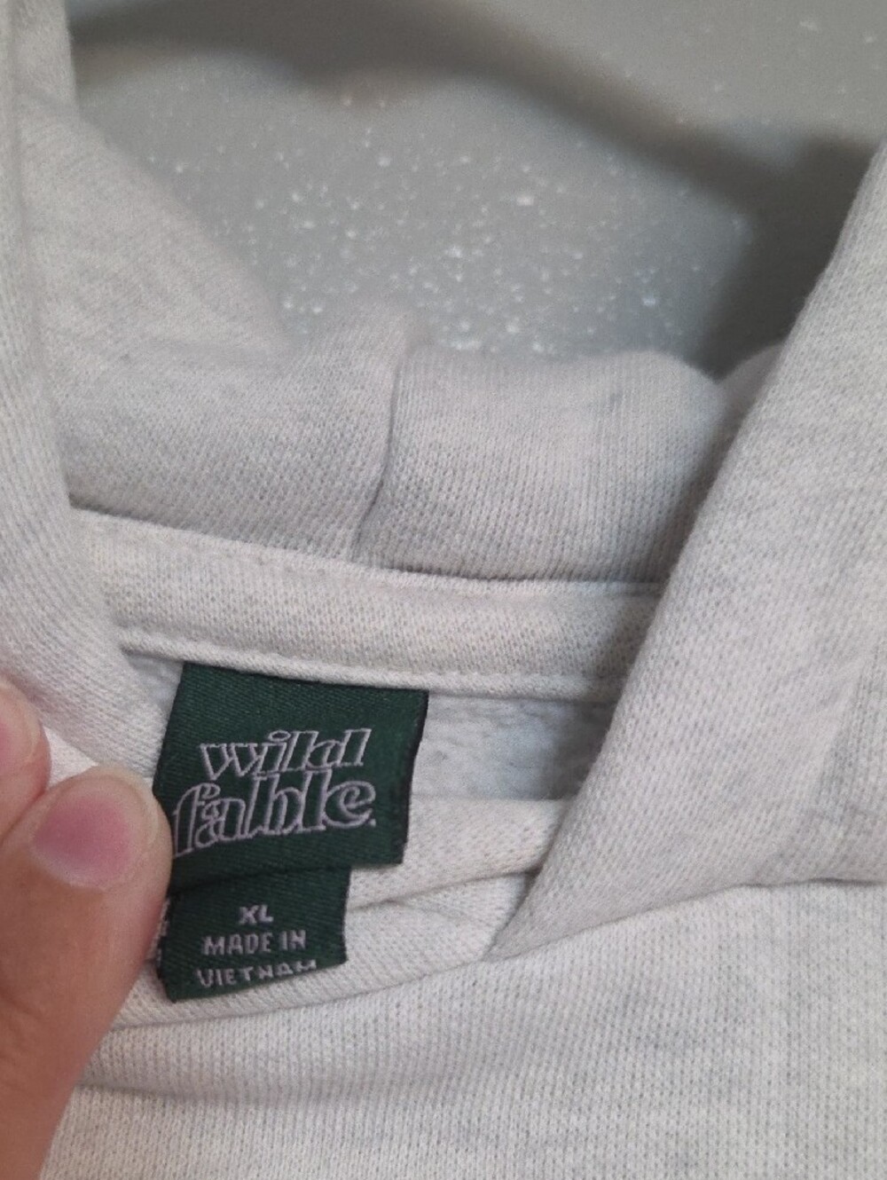 wild fable Heather Gray Women's Pullover Hoodie - Picture 2 of 4